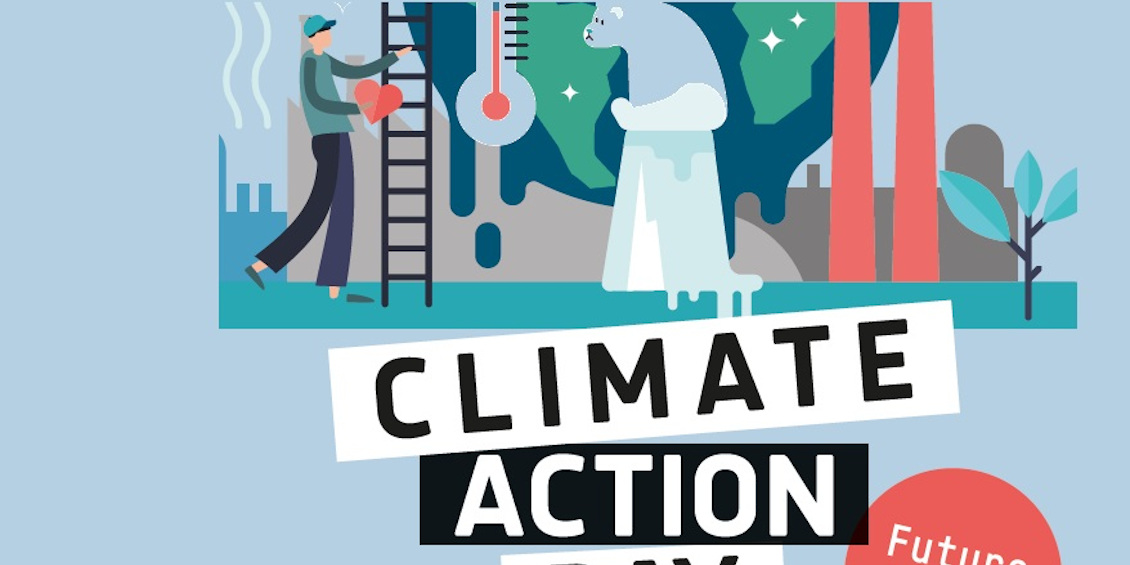 Postkartenmotiv zeigt den Klimawandel